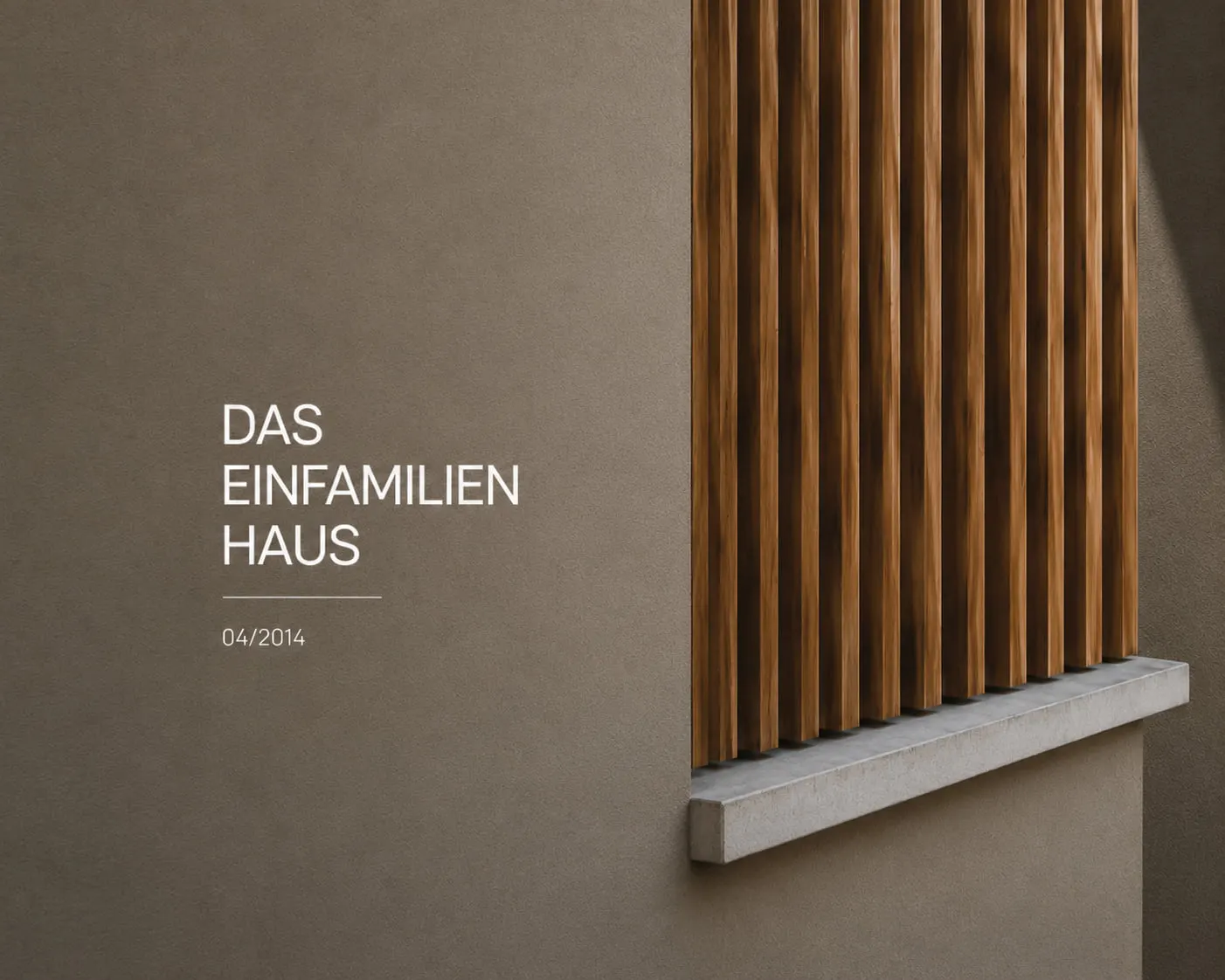 Haus mit See- und Rehblick