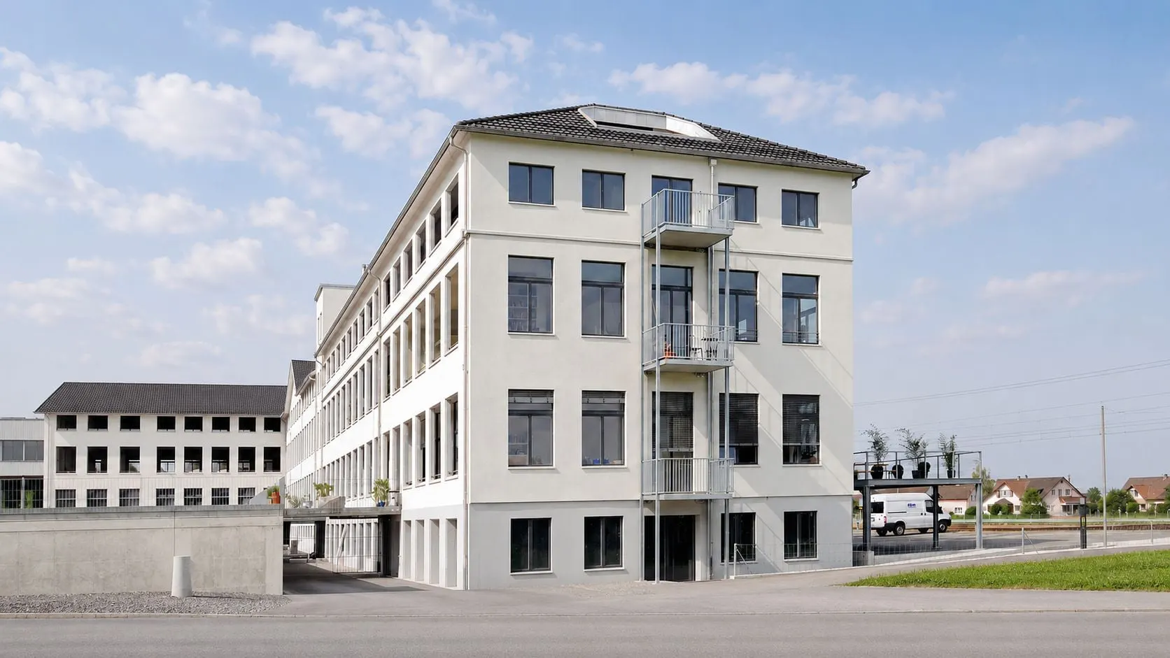 Das Atelier von Dalla Corte Architects an der Bahnhofstrasse in Ermatingen